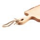 Large Raw Edge Wood Paddle Serving Board image number 1
