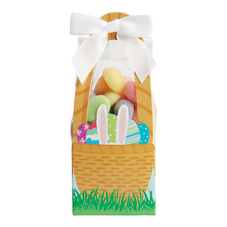 Sour Sanded Easter Eggs Gummy Candy Bag image number 1