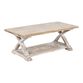 Genevieve Antique Gray Reclaimed Pine Coffee Table image number 0