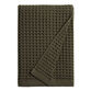 Olive Waffle Weave Cotton Towel Collection image number 2