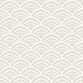 Beige And White Coastal Scallop Peel And Stick Wallpaper image number 0