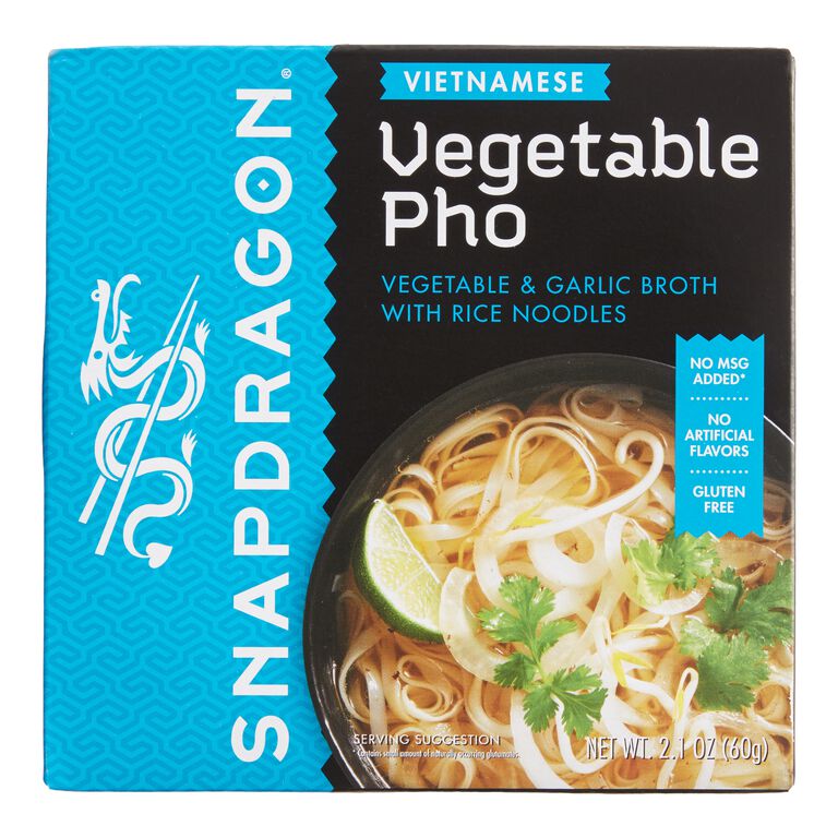 Snapdragon Vegetable Vietnamese Pho Soup Bowl image number 1