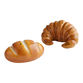 Ceramic Croissant and Bread Loaf Salt and Pepper Shaker Set image number 0