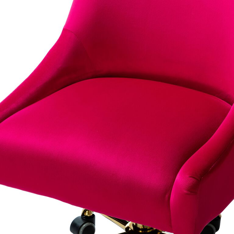 Alton Velvet Upholstered Office Chair image number 5