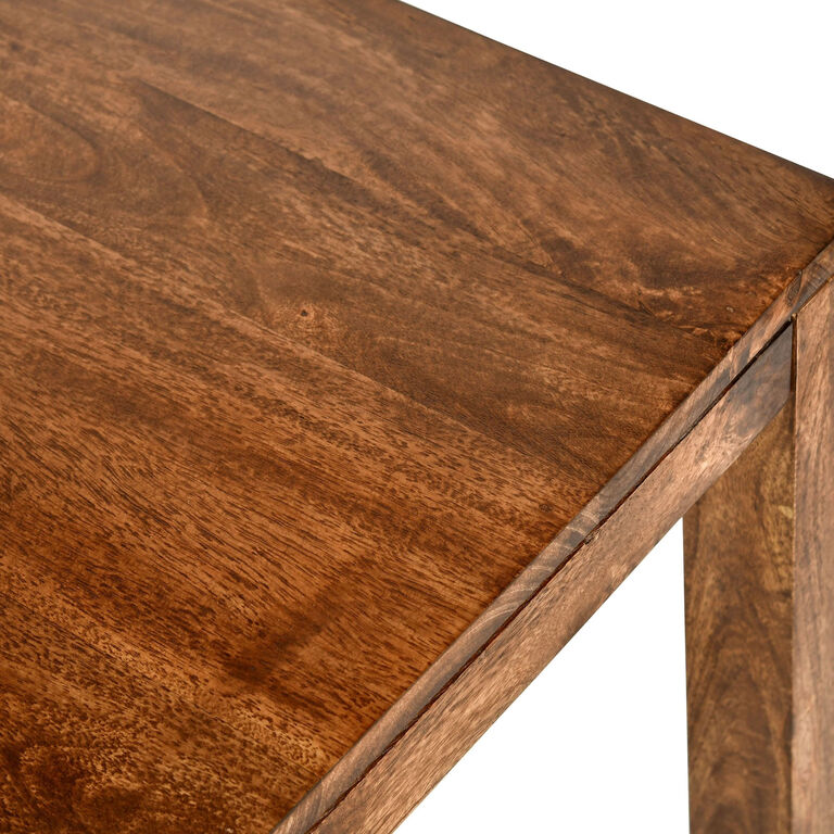 Furley Square Mango Wood End Table image number 4