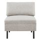 Cosmo Oatmeal Modular Sectional Armless Chair image number 2