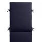 Sunbrella Navy Canvas Outdoor Chaise Lounge Cushion image number 0