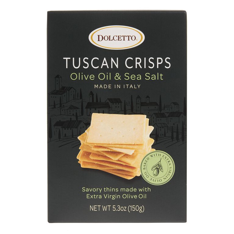 Dolcetto Olive Oil and Sea Salt Tuscan Crisps image number 1