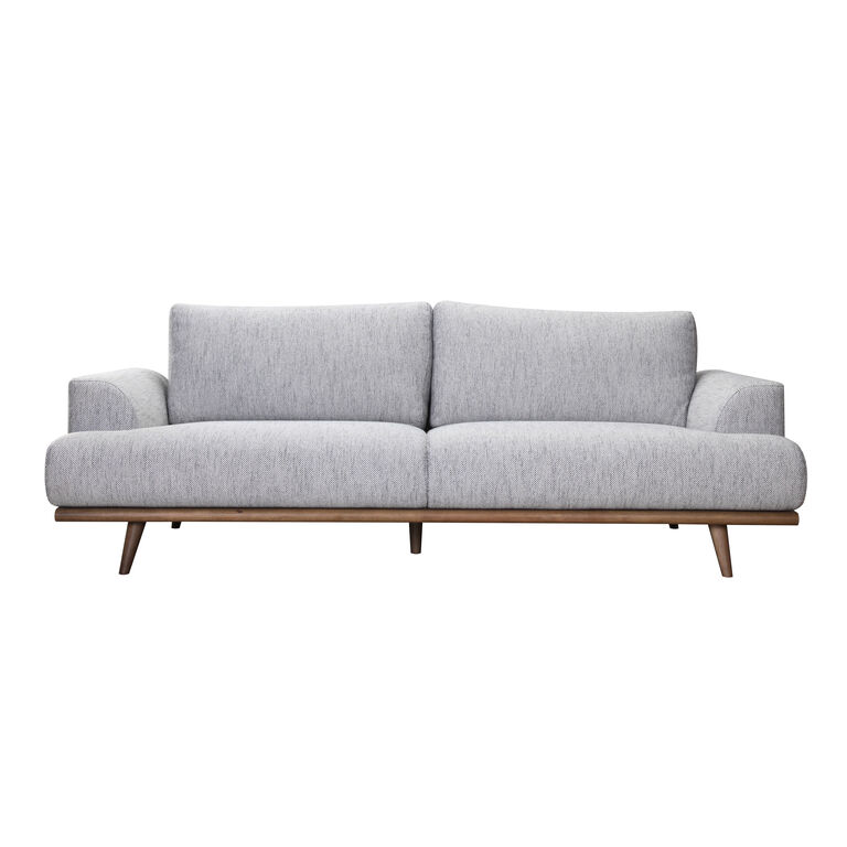 Dotahn Gray Mid Century Sofa image number 2