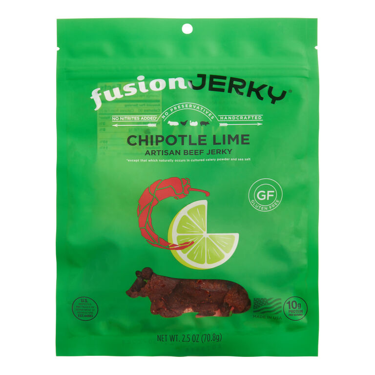 Fusion Chipotle Lime Artisan Beef Jerky image number 1