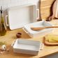 Natural Textured Ceramic Farmhouse Baking Dish Collection image number 0