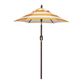 Striped 5 Ft Replacement Umbrella Canopy image number 1