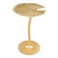 Garfield Gold Metal Lily Leaf Side Table image number 0