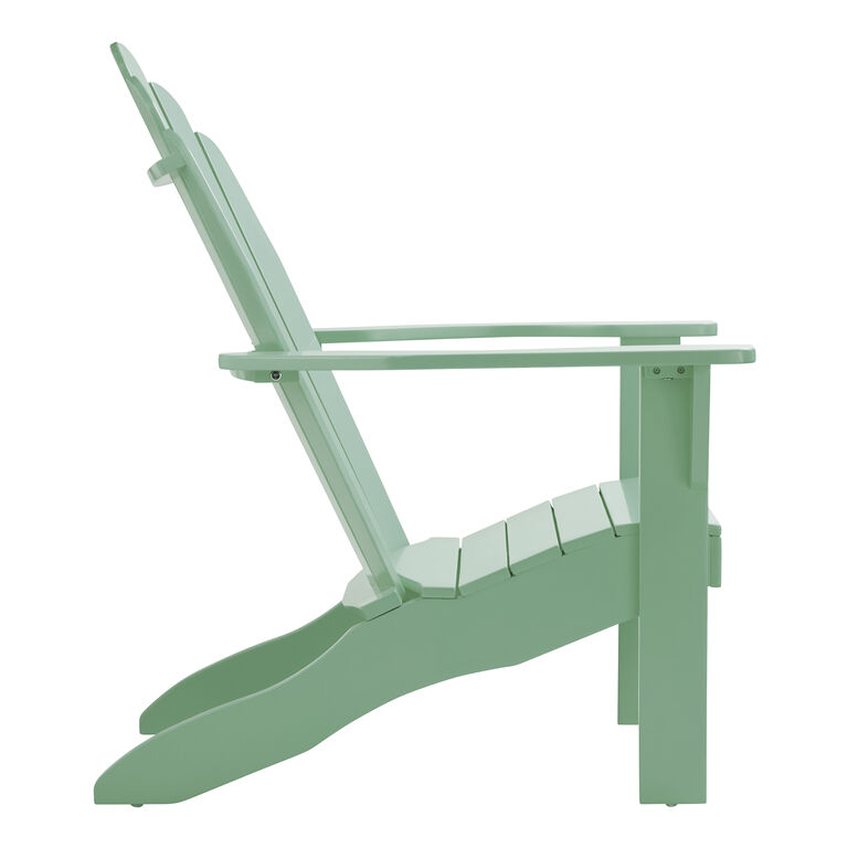 Slatted Wood Adirondack Chair image number 3