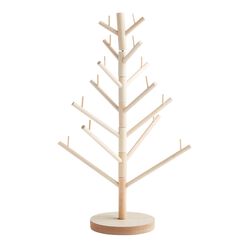 Wood Tabletop Ornament Tree