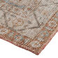 Maleena Blue Traditional Style Cotton and Viscose Area Rug image number 2