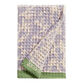 Audrey Lavender Floral Waffle Weave Block Print Hand Towel image number 0