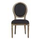 Paige Round Back Upholstered Dining Chair Set of 2 image number 1