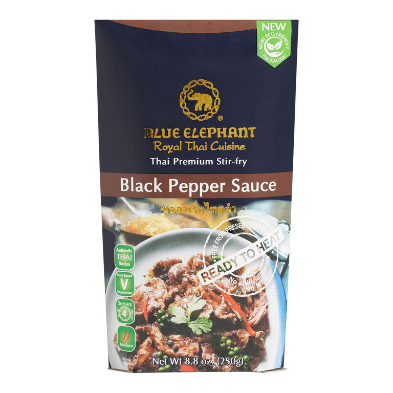 Blue Elephant Thai Black Pepper Stir Fry Sauce image number 1