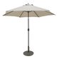 9 Ft Tilting Patio Umbrella With Lights image number 0