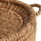 Nenita Water Hyacinth and Rattan Basket With Tray Lid image number 3