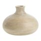 CRAFT Small Whitewash Mango Wood Vase image number 0