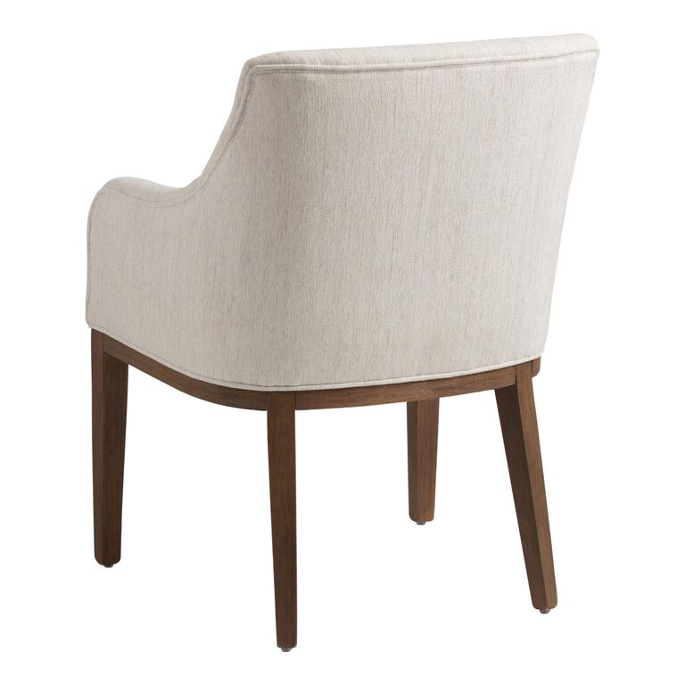 Arden Upholstered Dining Armchair image number 4