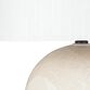 Vogel Ivory Marbled Ceramic Orb Table Lamp image number 2