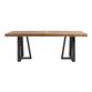 Alain Reclaimed Pine Wood Dining Table image number 1