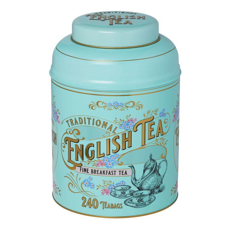New English Teas Vintage English Breakfast Tea Tin 240 Count image number 1
