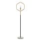Mave Gold And Black Metal And Marble Floor Lamp image number 2