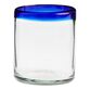 Rocco Blue Double Old Fashioned Glass Set Of 4 image number 0