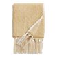 Azure Mustard And White Marled Hand Towel image number 0