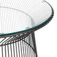 Marina Round Steel Glass Top Outdoor Table Collection image number 3