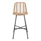 Foley All Weather Wicker Outdoor Barstool Set of 2 image number 2