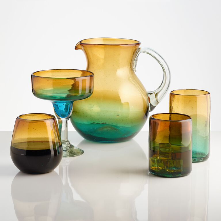 Monterey Ombre Highball Glass Set Of 4 image number 2