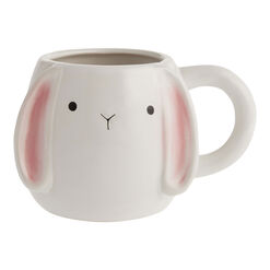 Springtime Animal Figural Ceramic Mug