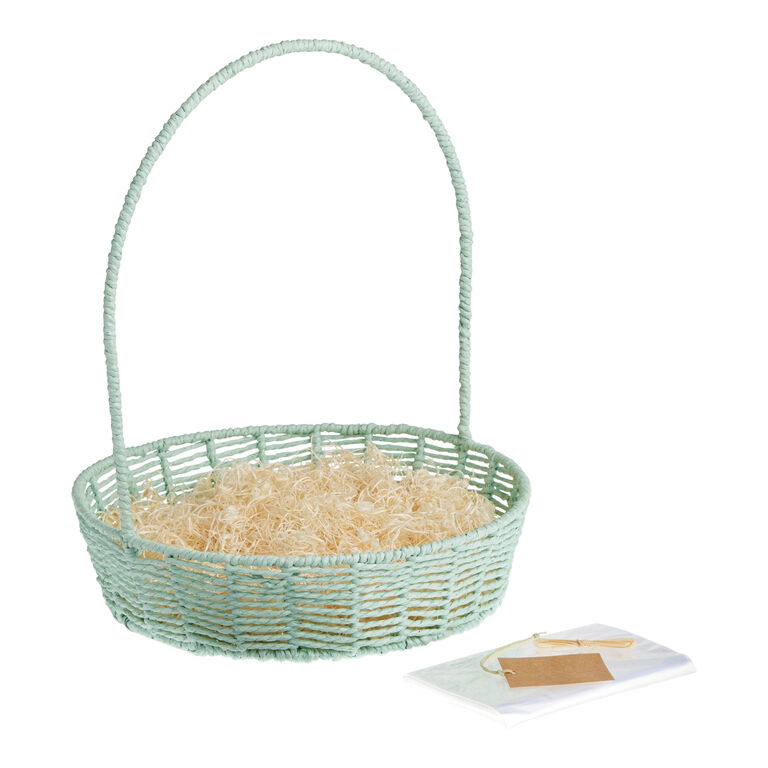 Large Woven Easter Gift Basket Kit image number 1