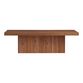 Pascal Rustic Brown Acacia Wood Coffee Table image number 2