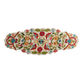 Multicolor Abstract Floral Beaded Table Runner image number 0