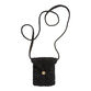 Mini Black Macrame Crossbody Bag image number 0
