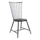 Neal Black Steel Dining Chair image number 0