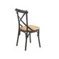 Logan Reclaimed Elm and Black Metal Dining Chair Set of 2 image number 4