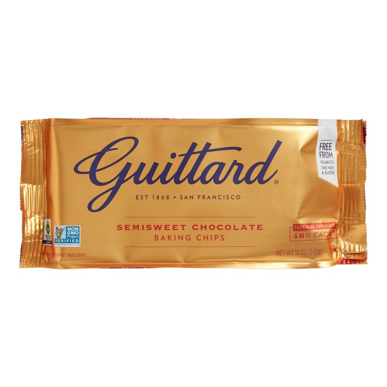 Guittard Semisweet Chocolate Baking Chips image number 1