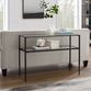 Cristene Metal and Glass Console Table image number 1