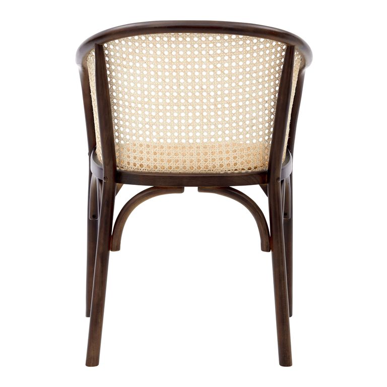 Dora Wood And Cane Dining Armchair image number 4