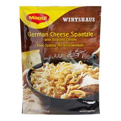 Maggi German Cheese Spaetzle with Roasted Onions