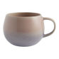 Oversized Muted Ombre Reactive Glaze Ceramic Mug image number 0