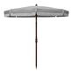 Thin Stripe 6.5 Ft Tilting Patio Umbrella image number 0