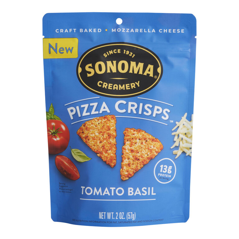 Sonoma Creamery Tomato Basil Pizza Crisps Set of 2 image number 1